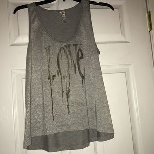Ransom Tops - Women’s gray tank top Ransom Tops - Women’s gray tank top